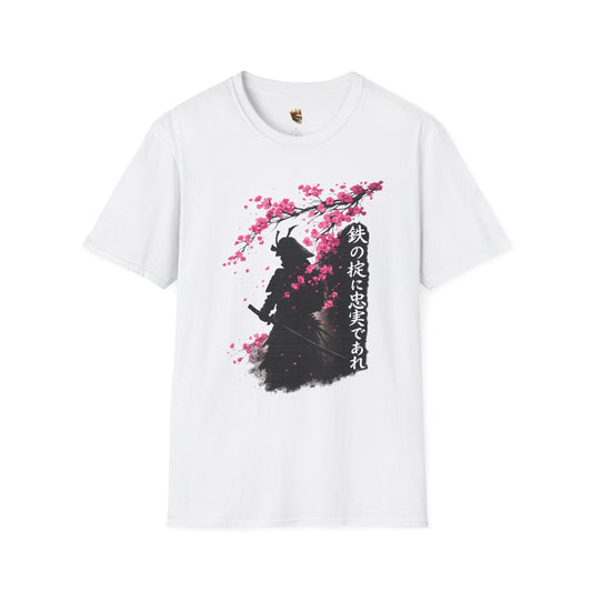 Cherry Blossom Samurai Tee | Japanese Torii Shrine Graphic Tee
