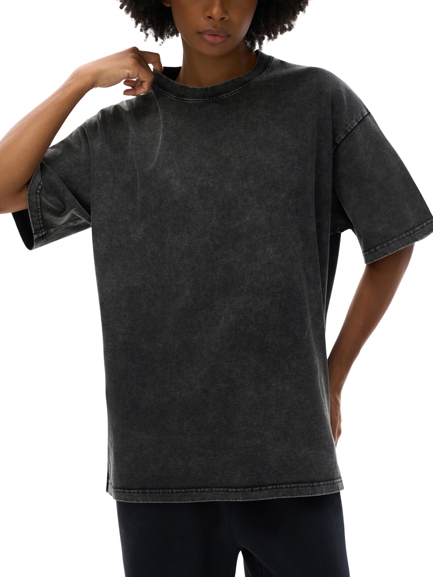 Assasin Washed Oversized Cotton T-Shirt
