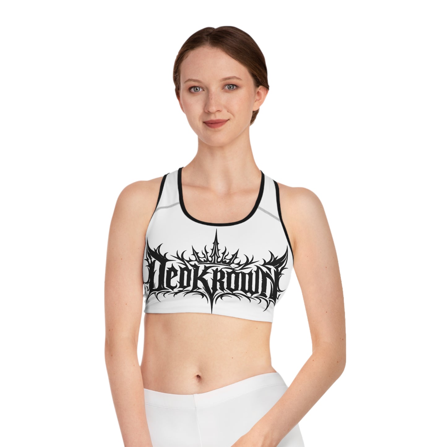 DedKrown Sports Bra (AOP)