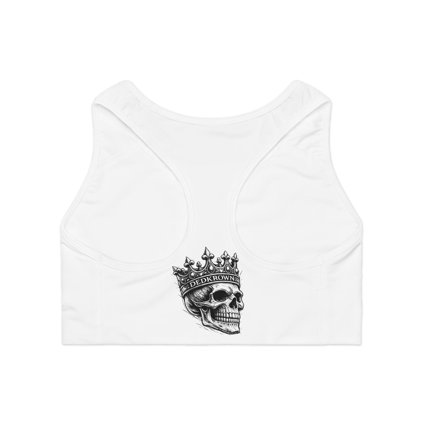 DedKrown Sports Bra (AOP)