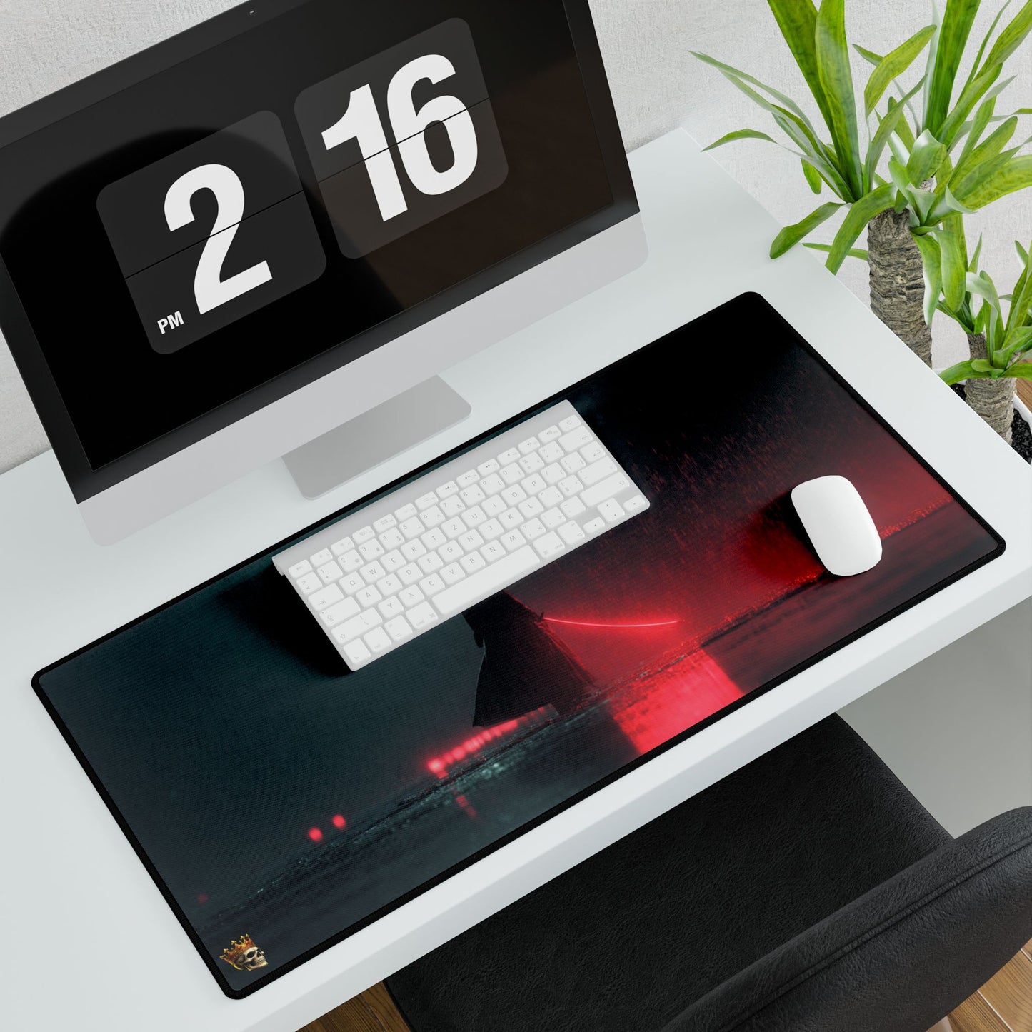 Crimson Blade Mouse Pad