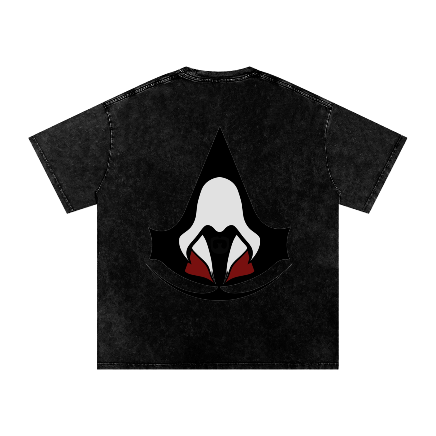 Assasin Washed Oversized Cotton T-Shirt