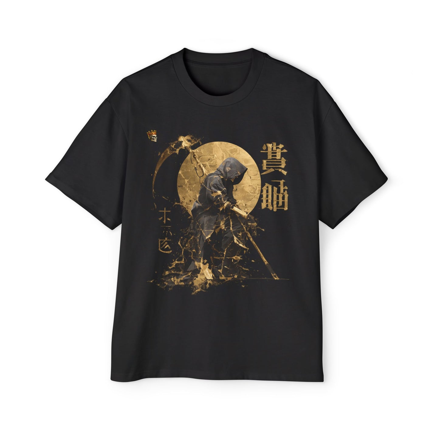 Golden Samurai Reaper T-Shirt Oversized