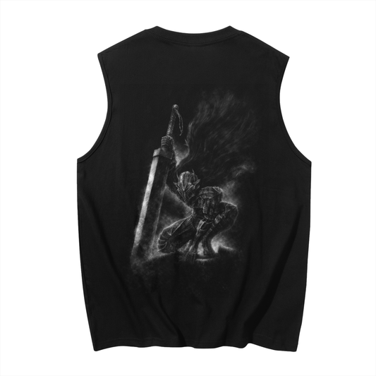 Berserk Sleeveless Cotton Tank Top