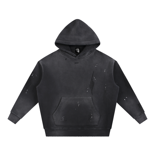 Black Clover Frayed Fleece Hoodie
